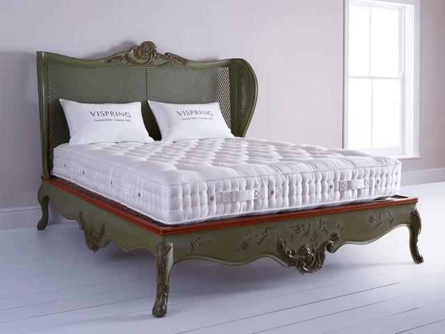 Vispring Mattress Bedstead Traditional - Small Single Long, Medium, Pocket Spring, Natural on Productcaster.