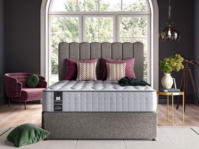 Sealy Divan Bed Webber - Super King Size, Medium Firm, Posturepedic AlignSupport Coil, Foam on Productcaster.