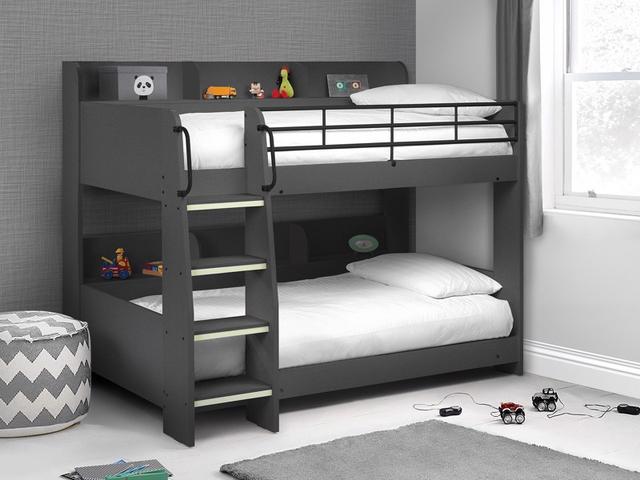 Paddington Anthracite Bunk Bed - Single on Productcaster.