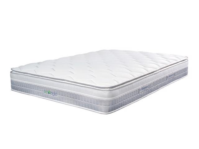 Sleepeezee Mattress Eco 1400 - Double, Firm, Pocket Spring, Eco Fibre on Productcaster.