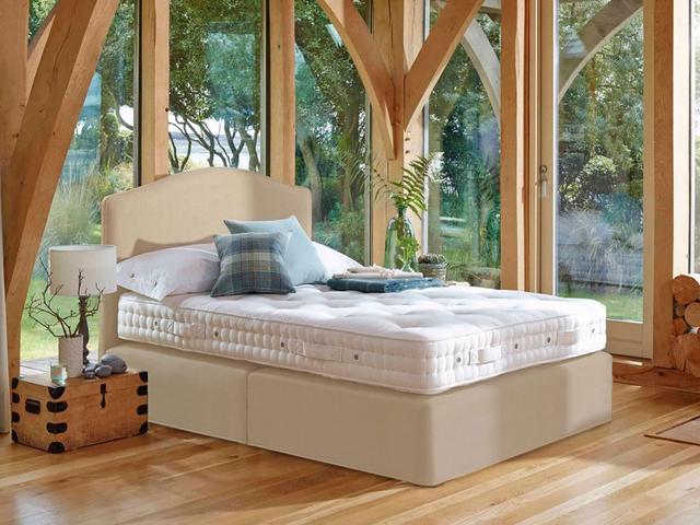 Vispring Divan Bed Special Buy Elite - Super King Size, Medium, Pocket Spring, Natural on Productcaster.