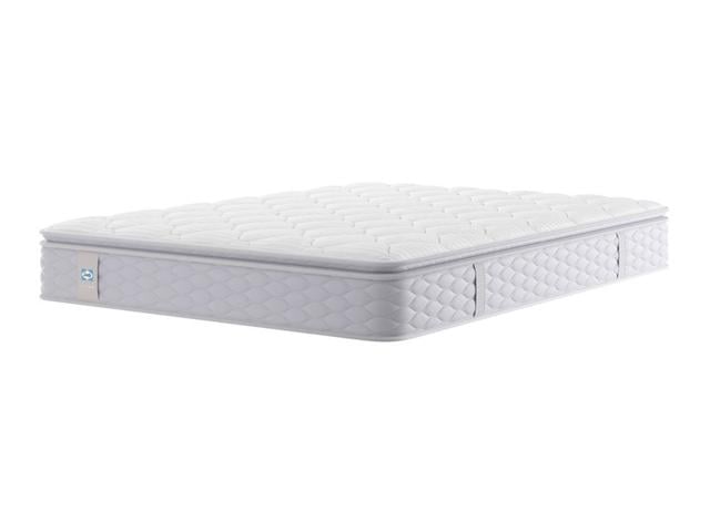 Sealy Mattress Memory Deluxe Ortho - Super King Size, Medium Firm, PostureTech Core Support Spring, Memory Foam on Productcaster.