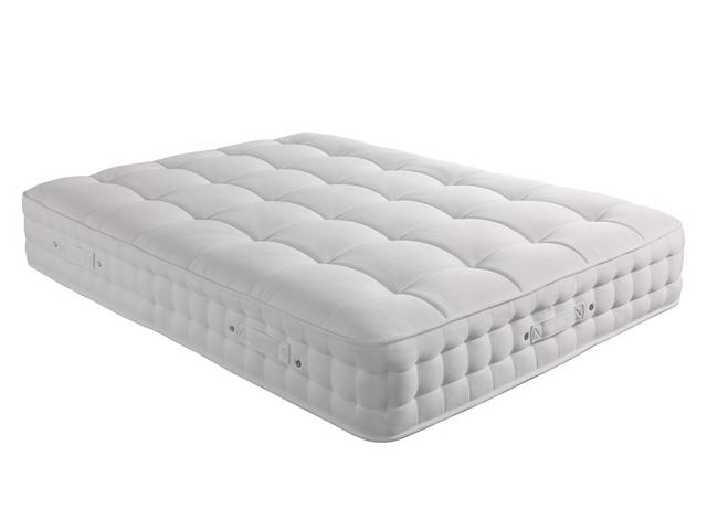 Lewis And Jones Mattress Lealholm - King Size, Medium, Pocket Spring, Natural on Productcaster.