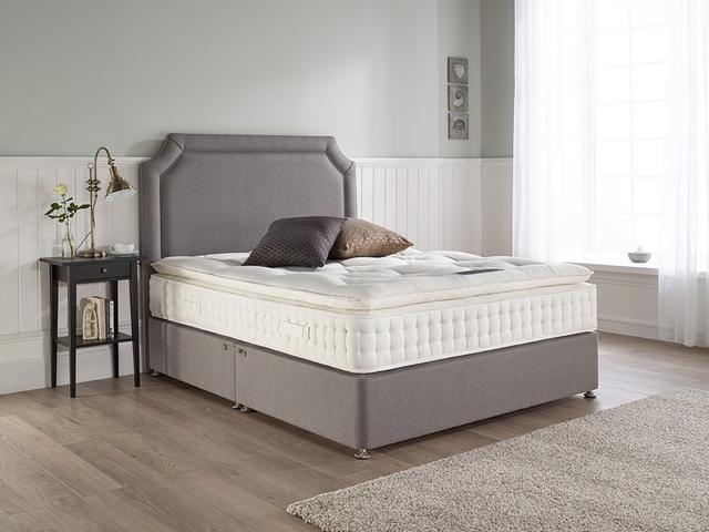 Healthopaedic Mattress Pillowtop Lullaby 3000 - King Size, Medium, Pocket Spring, Natural on Productcaster.