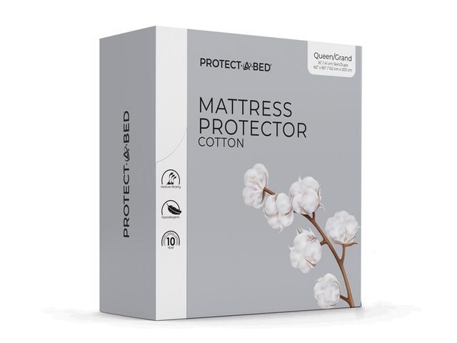 Protect A Bed Mattress Protector Cotton - Long Single on Productcaster.