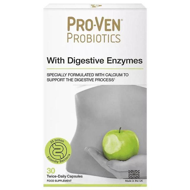 Proven Probiotics Acidophilus & Bifidus with Digestive Enzymes Capsules 30 on Productcaster.