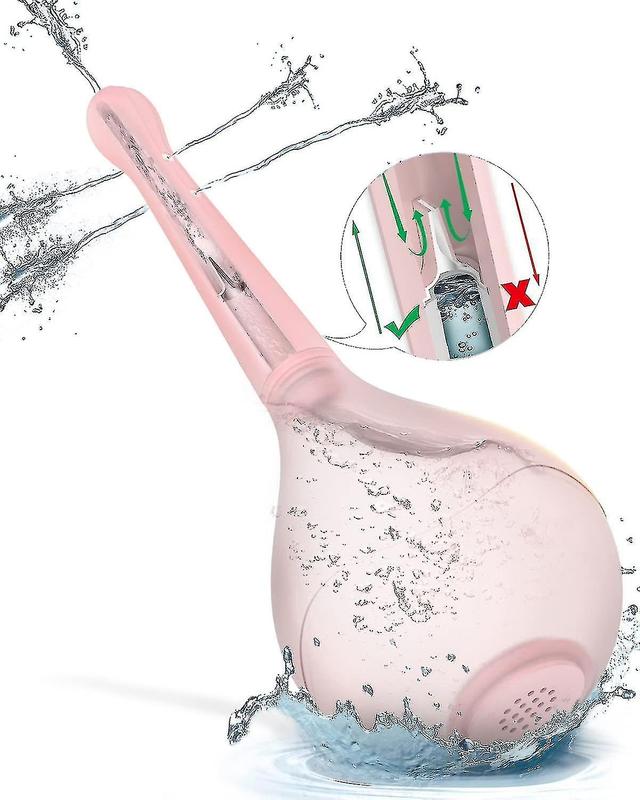 Wyrerr Douche Bottle For Colon Cleansing Detox And Constipation, Anal Enema Bulb, Reusable Vaginal Cleaner Kit For Men Women pink on Productcaster.