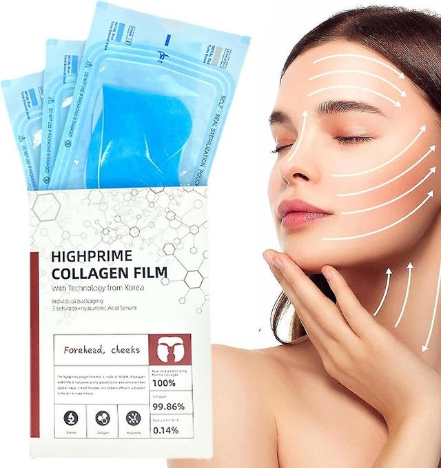 Collagen Melting Set, Melting Skincare Soluble Collagens Film, Collagens Supplements Film For Firm Skin Prevent Fine Lines 1Box - 3pcs on Productcaster.