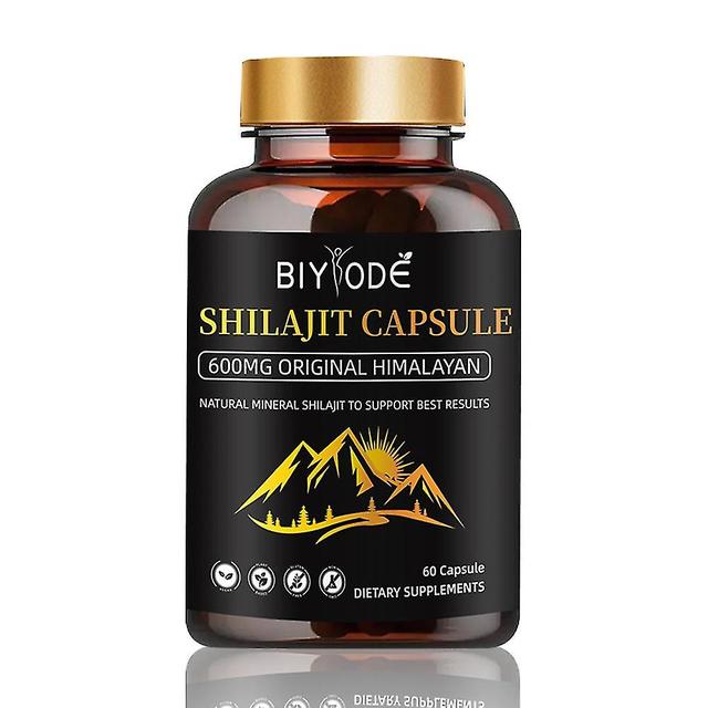 Shilajit Capsules 100% Pure Natural Supplement Tasteless Aternative To Resin A Powder Rich In Trace on Productcaster.