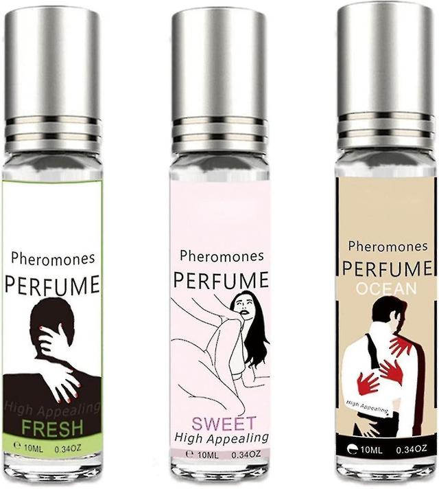 Perfume For Women And Men Long Lasting Pheromone Eau De Toilette Fresh Sweet Ocean Perfume 10ml Tw green on Productcaster.