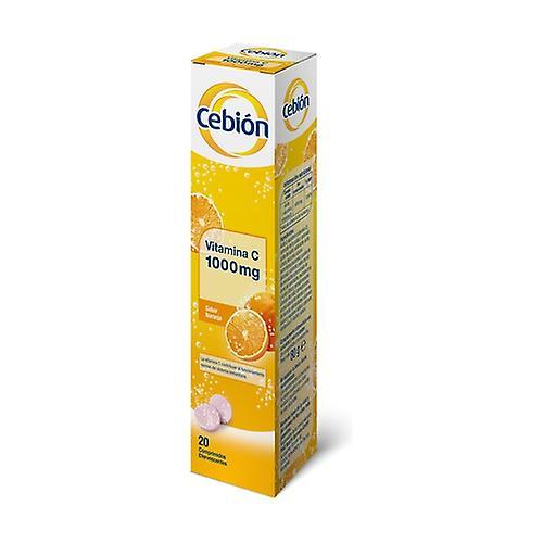 Merck Effervescent Cebion (Orange Flavor) 20 tablets (Orange) on Productcaster.