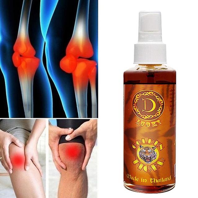 Qian 2022 Hot Products Thai Tiger Oil Relieve Rheumatism Joint Pain Muscle Pain Bruise Swelling HH-laohuPW-50ml on Productcaster.