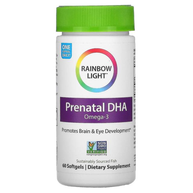 Rainbow Light, Prenatal DHA, Omega-3, 60 Kapsułki żelowe on Productcaster.