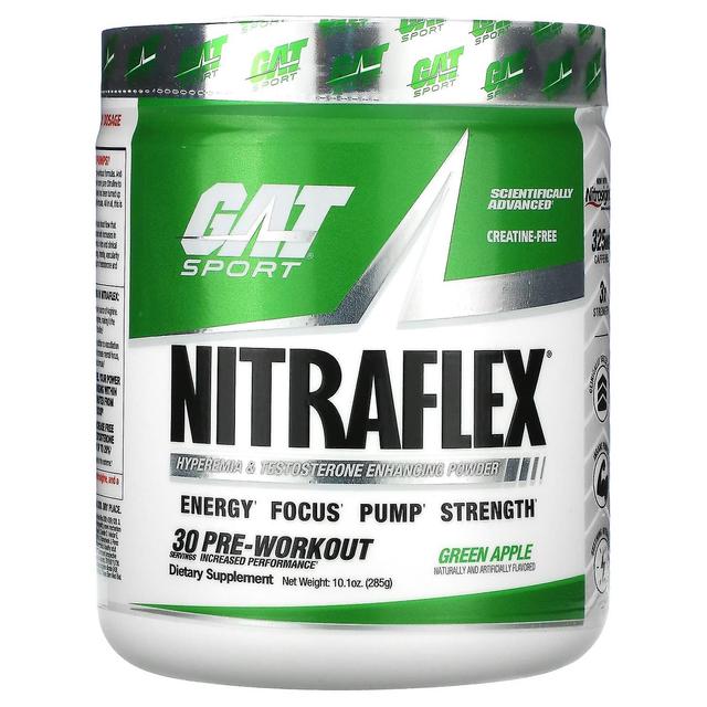 GAT, Sport, NITRAFLEX, Maçã Verde, 10,1 oz (285 g) on Productcaster.