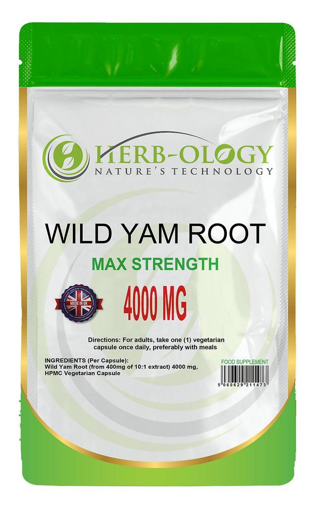 Herb-ology Wild Yam Root (4000mg) 1 Pouch (180 Capsules) on Productcaster.