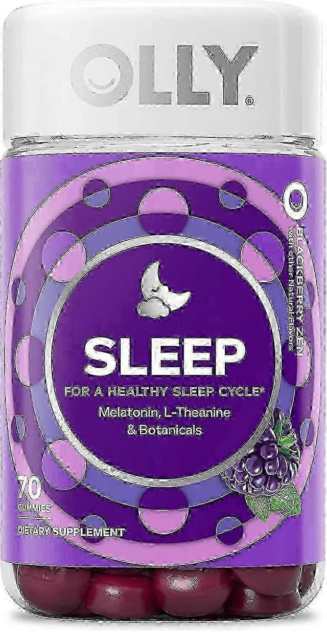 Olly sleep supplement gummy, blackberry, 70 ea on Productcaster.