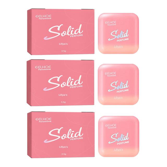 Pheromone Solid Balm Natural Light Fragrance Long-lasting Fragrance Portable Smear Body Skin Balm Liliya 1PCS on Productcaster.