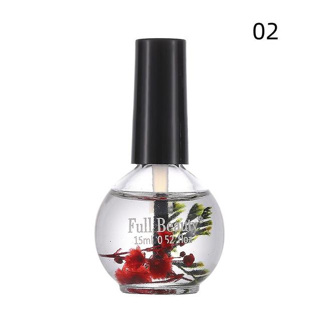 Nourishing Oil For Nails, Soft, Non -irritating, With Dried Flower Extracts, Safe For Skin, Nail Treatment, Home Care Liquid, 15ml TI398 on Productcaster.