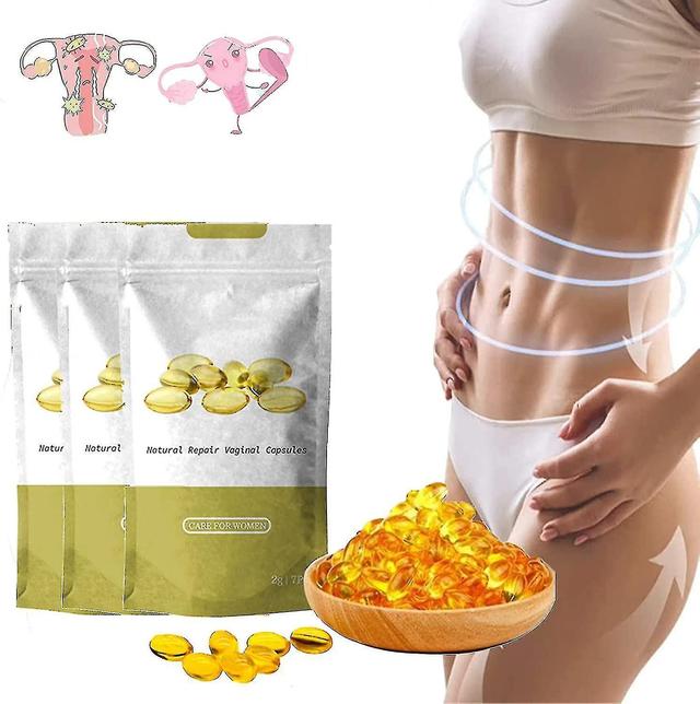 Instant Anti-itch Detox Slimming Products, Care Capsulas, Firming Repair & Pink And Tender Natural C 3boxes-21pcs on Productcaster.