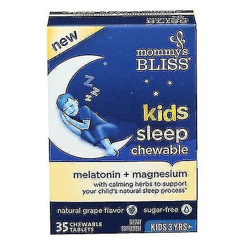 Mommys Bliss Kids Sleep purutabletit, 35 purulua (1 kpl pakkaus)- on Productcaster.