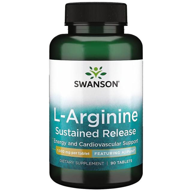 L-Arginine Sustained Release 1000mg 90 Tablets on Productcaster.