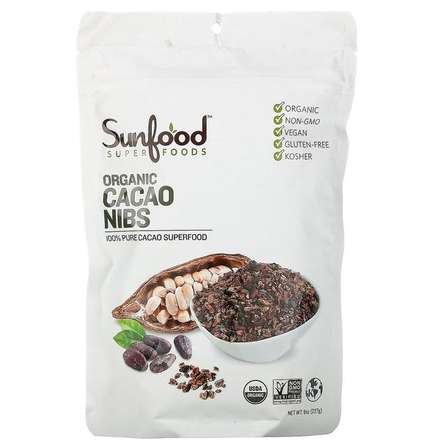 Sunfood, Chocolate Cacao Nibs, 8 oz (227 g) on Productcaster.