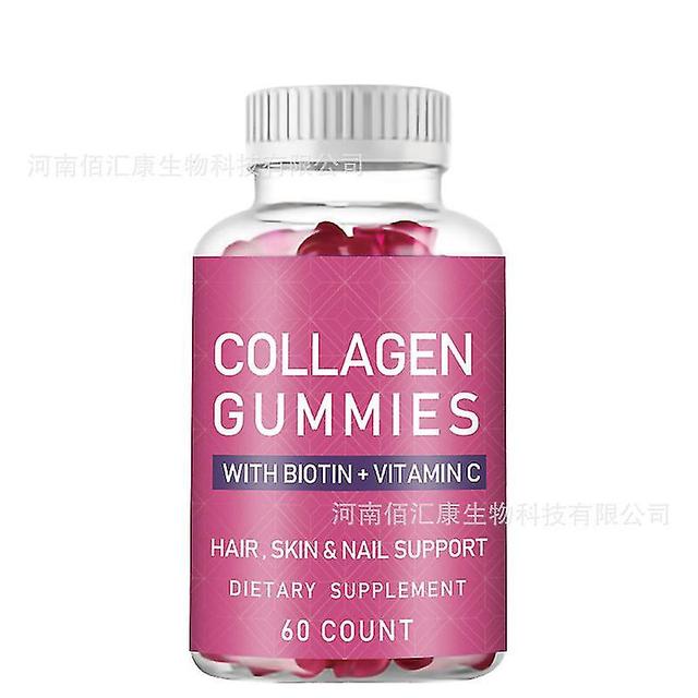 Szdkv Collagen Gummies, Collagen Gummies With Biotin Vitamin C For Growth, Collagen Gummies For Skin Nails Joints, Anti 2 bottle-120pcs on Productcaster.