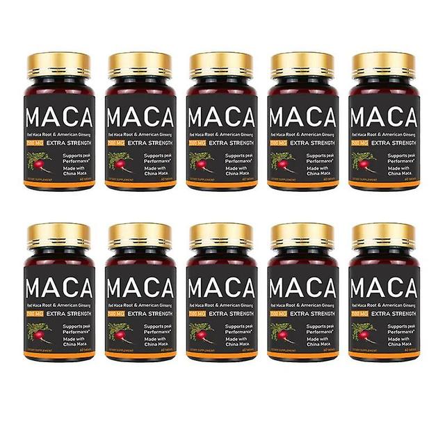 Venalisa Natgrown Organic Maca Root Powder Capsules 1500 mg och Ginseng Extract Supplement stöder muskeluthållighet och styrka hos män 10 bottles on Productcaster.