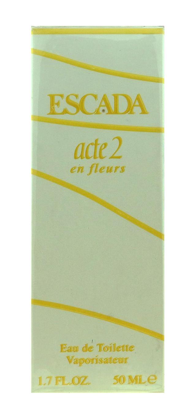 Escada acte2 En Fleurs Eau De Toilette Spray 1.7Oz/50ml New In Box 1.7 oz on Productcaster.