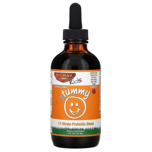 Bioray Inc. Bioray Inc., Bambini, NDF Pancia, Lampone, 4 fl oz (120 ml) on Productcaster.