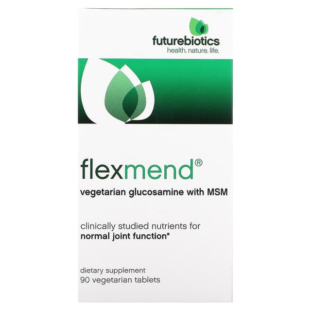 FutureBiotics, FlexMend, Vegetarian Glucosamine with MSM, 90 Vegetarian Tablets on Productcaster.