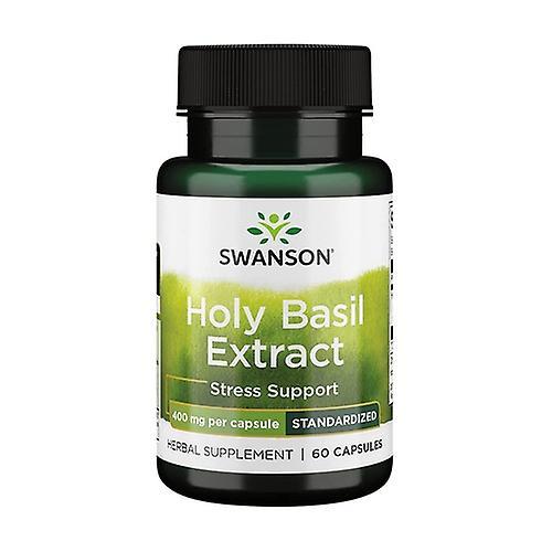 Swanson Superior herbs holy basil extract - standardized 400mg 60 capsules of 400mg on Productcaster.