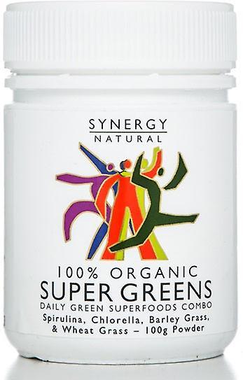 Synergy natural super greens (100% organic) 100g on Productcaster.