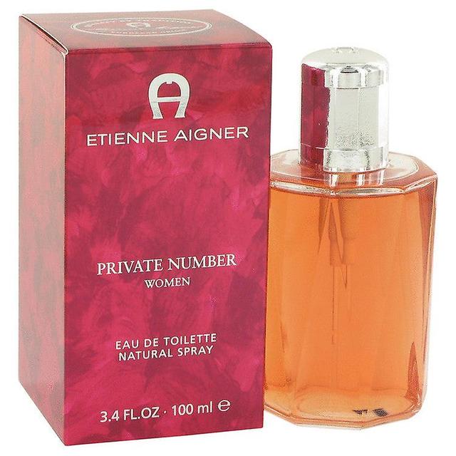 Private Number Eau De Toilette Spray By Etienne Aigner 3.4 oz Eau De Toilette Spray on Productcaster.