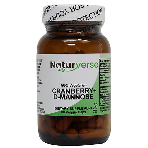 Naturverse Cranberry + D-Mannose Powder Capsules, 60 VegCaps on Productcaster.