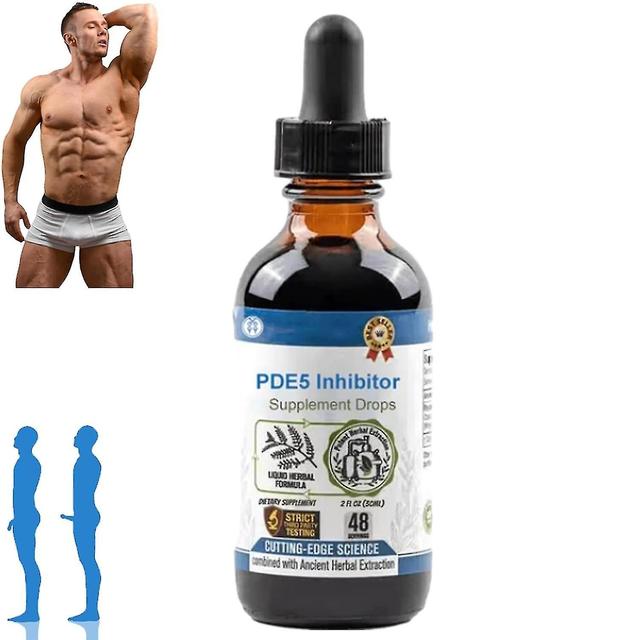 Guoguo Pde5 Drops, Men's Drops, Natural Male Strengthening Drops, Secret Drops For Strong Men, Improving Hardness And Endurance 1 Pcs on Productcaster.