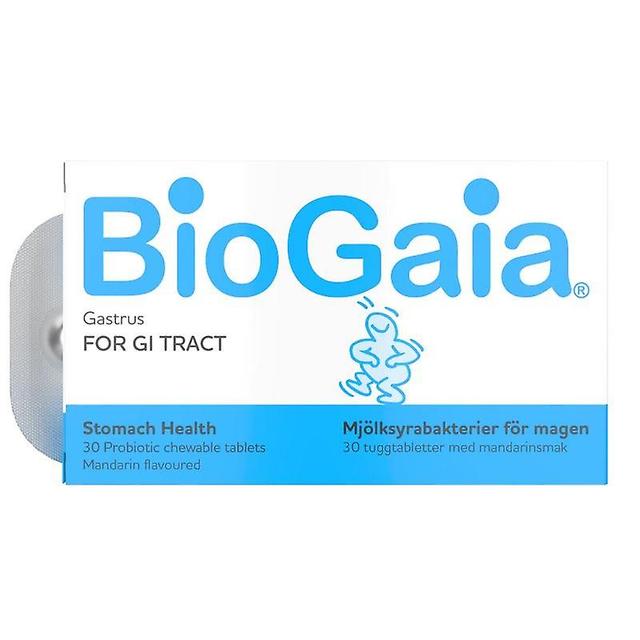 BioGaia Gastrus Probiotiska tuggbara flikar 30 on Productcaster.