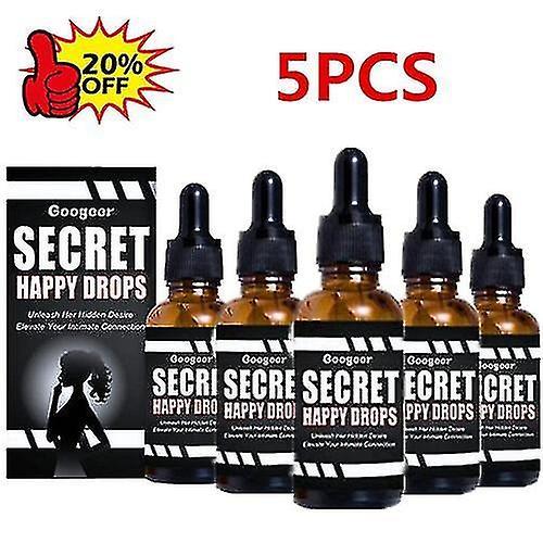 5pcs Secret Happy Drops, Pleasurepeak Oral-drops, Happy Hormones Drops para mujeres on Productcaster.