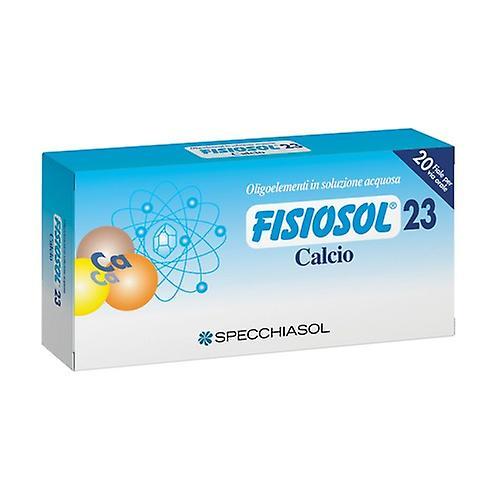 Specchiasol Fysiosol 23 Calcium 20 ampuller on Productcaster.