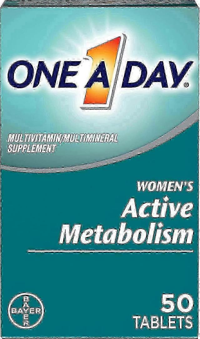 One A Day Um um dia feminino multivitamínico, metabolismo ativo, comprimidos, ea 50 on Productcaster.