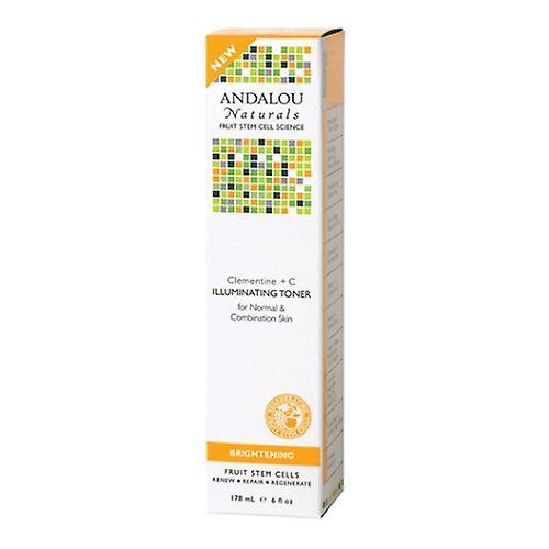 Andalou Naturals Illuminating Toner, Rozjasňujúci Clementine Plus C, 6 oz (balenie po 1) on Productcaster.