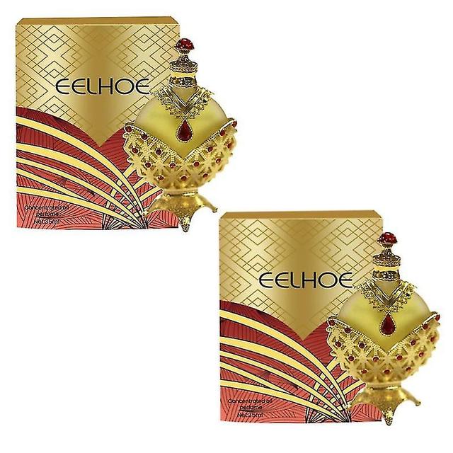 Zhouxixi 2pcs Eelhoe Perfume Oil Concentrated Perfume Oil Lasting Fragrance Mild Non-pungent Portable Concentrated Fragrance on Productcaster.