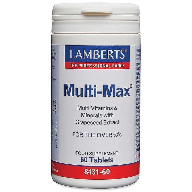 Lamberts Multi-Max Tablets 60 (8431-60) on Productcaster.