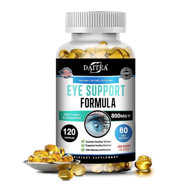 Vorallme Daitea Eye Vitamins - Lutein + Zeaxanthin + Bilberry Extract, Relieve Eye Fatigue, Dry Eye And Vision Health, Prevent Myopia 120 count-1 b... on Productcaster.