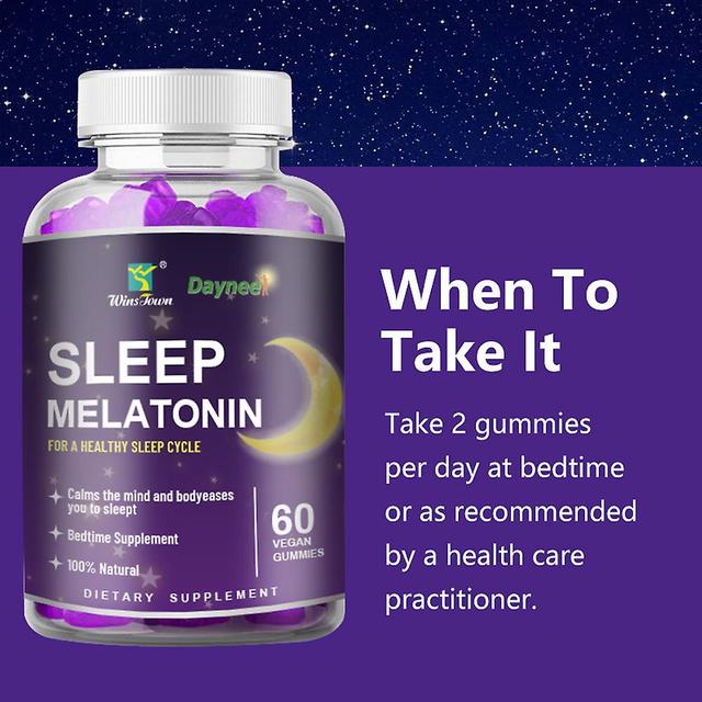 60ct Vitamins & Supplements - Vegan Sleep - Melatonin Gummies 1pc on Productcaster.