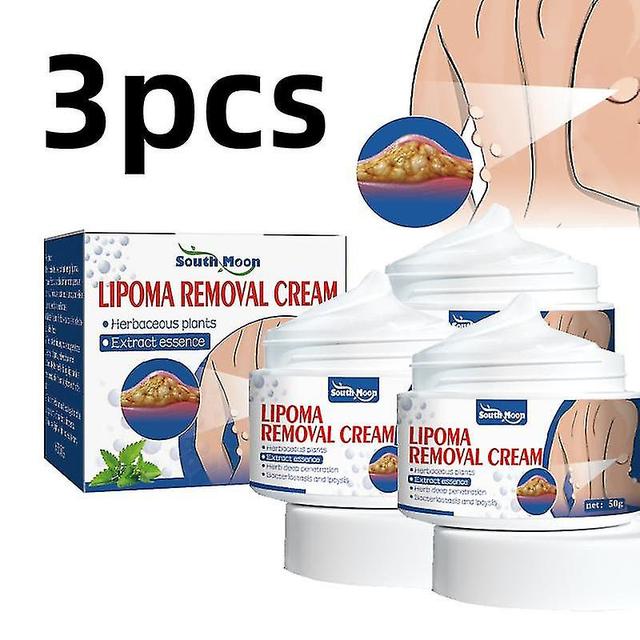 3 sztuk Maść do usuwania tłuszczaków Leczenie cellulitu Fibroma Remover Grudki podskórne Wiele tłuszczaków Leki na masę tłuszczową Krem 50g on Productcaster.