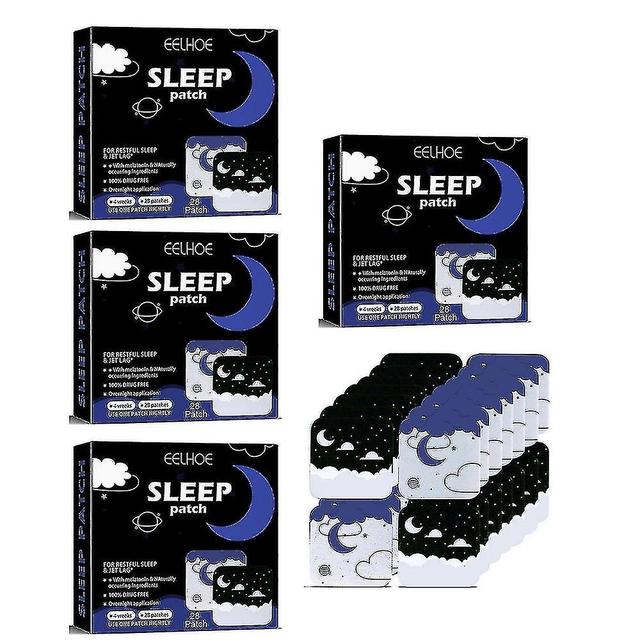 NAILAO 4 Box Sleep Patches dla kobiet Mężczyźni Promuje sen odpoczynkowy i eliminuje jet lag on Productcaster.