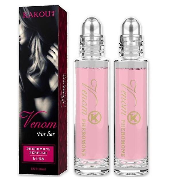 2pcs feromone intimo partner profumo attrarre ragazza uomini e donne roll on fragranza on Productcaster.