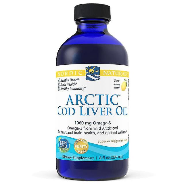 Arctic Cod Liver Oil 1060mg 8oz (lemon) on Productcaster.